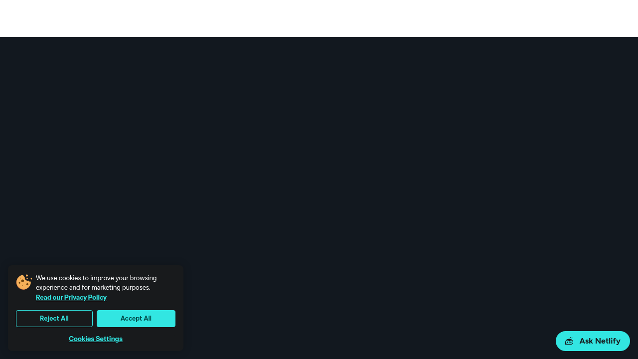 Netlify is a platform for web developers, often featuring guides and resources for modern web development and content tools.