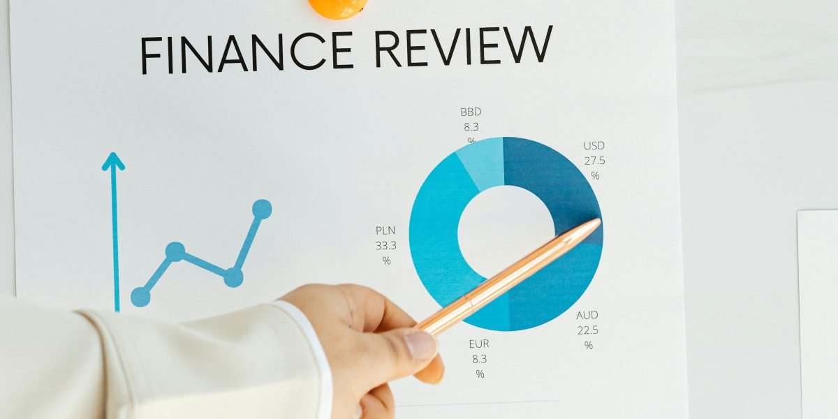 A sales team reviewing a projected sales forecast with confidence, reflecting the enhanced accuracy provided by predictive analytics tools.