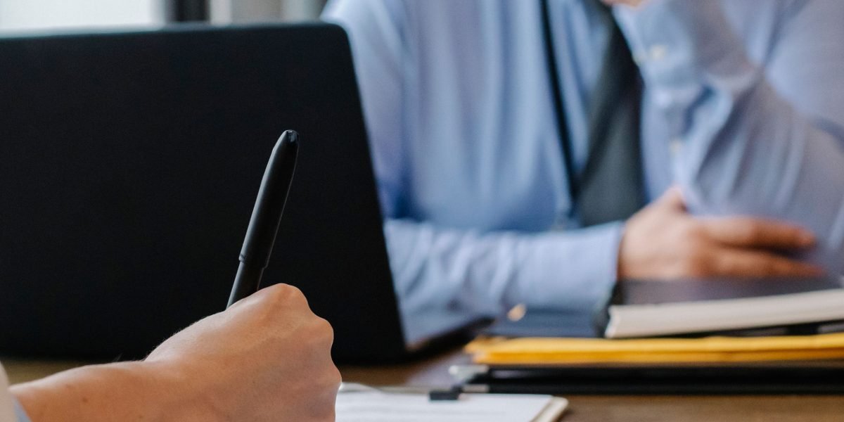 A confident professional engages in a discussion about new career paths in a rapidly evolving job market.
