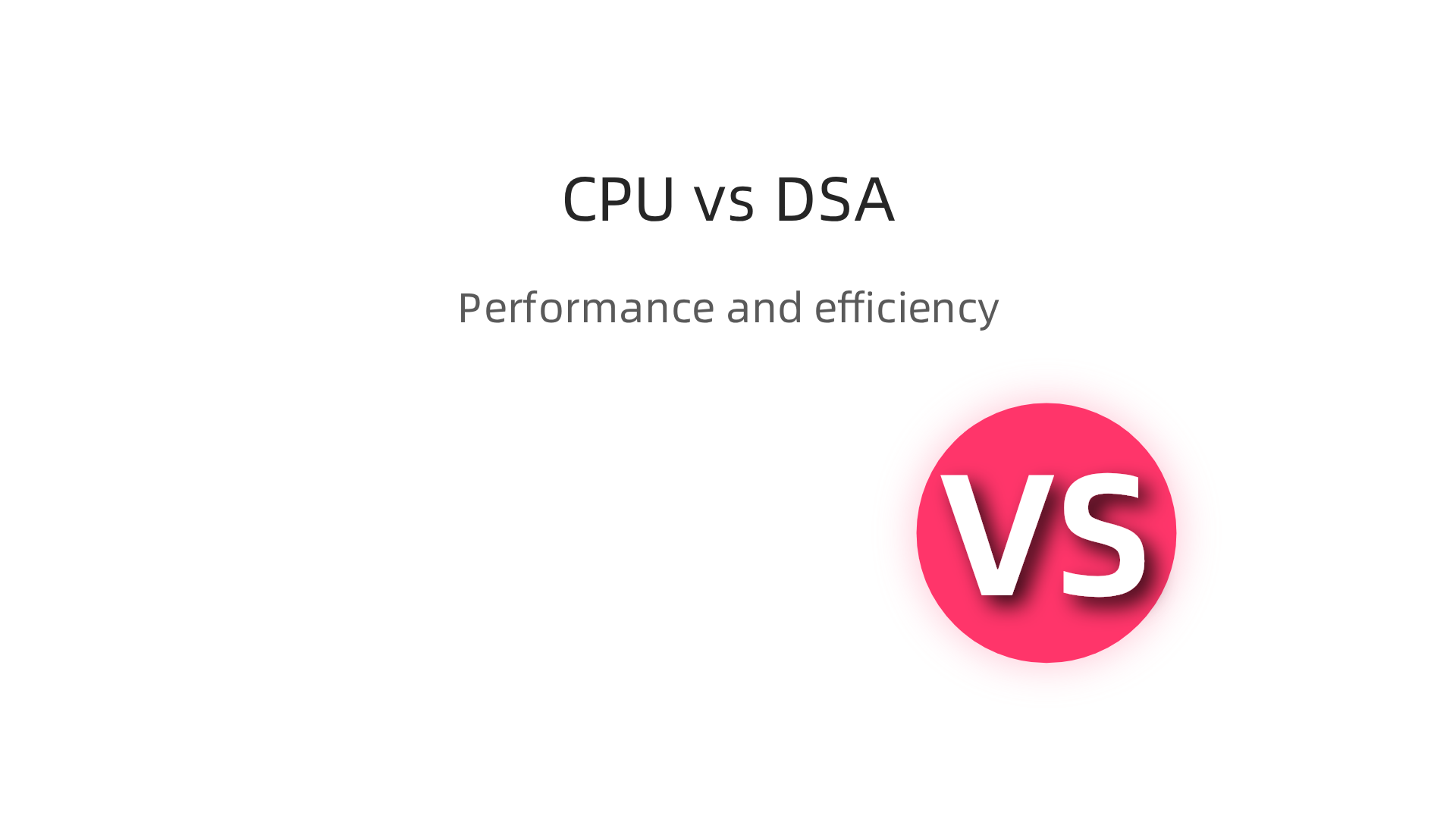 A comparison highlighting the performance and efficiency differences between general-purpose CPUs and domain-specific architectures (DSAs) for AI applications.