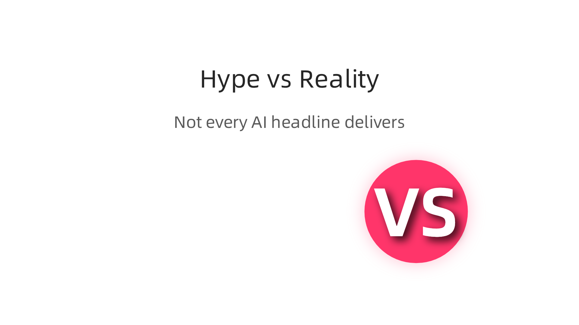 Distinguish between overhyped AI topics like Agentic AI and Quantum AI, and their current real-world capabilities.