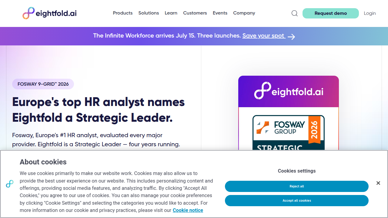 Eightfold.ai highlights the business benefits of a human-centric AI approach in talent management.