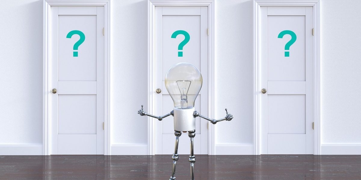 An executive or business leader carefully evaluating options to make informed strategic decisions.